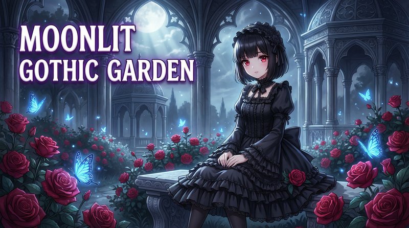 抖阴动漫美图-哥特少女